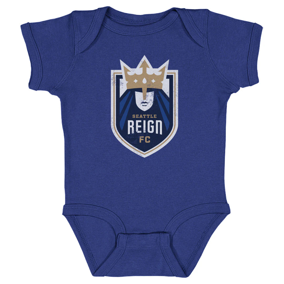 Infant Seattle Reign FC Vintage Primary Logo Onesie - Image 3