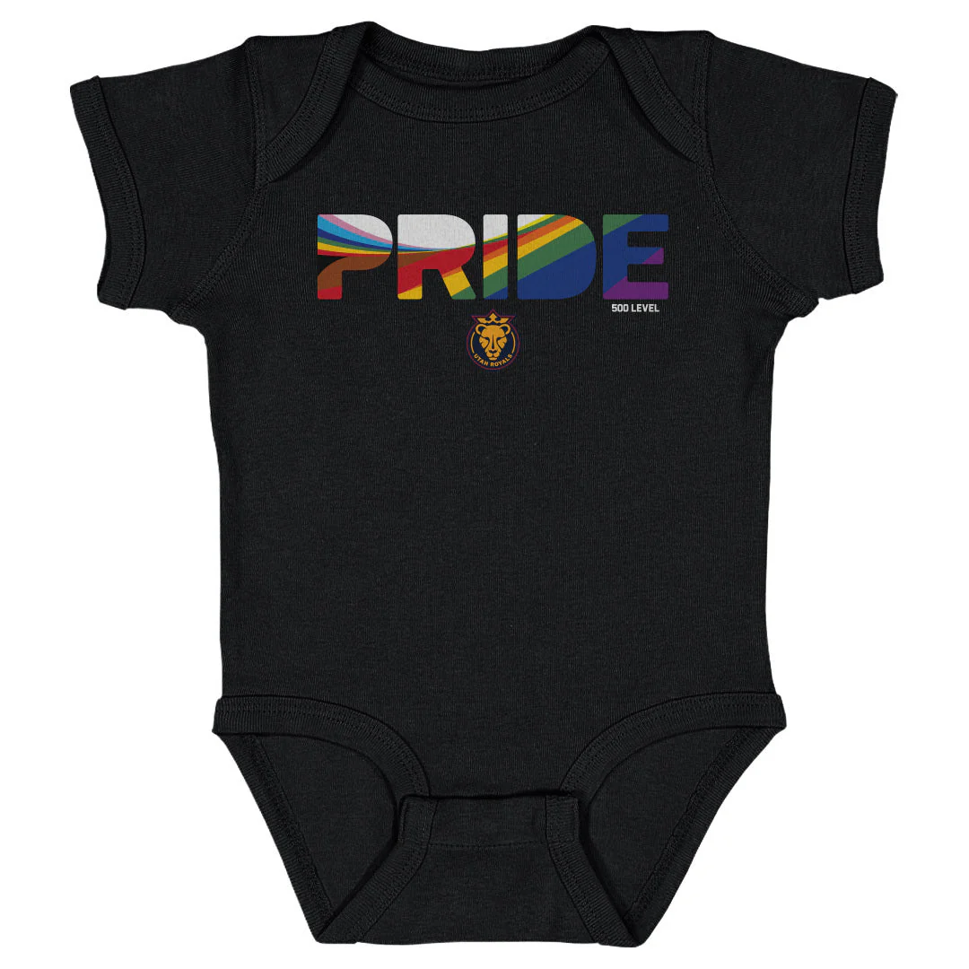 Infant Utah Royals 2025 Pride Stripes Onesie