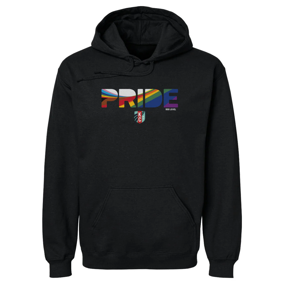 Unisex KC Current 2025 Pride Stripes Hoodie