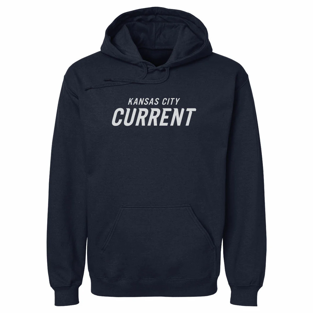 Unisex KC Current Wordmark Hoodie - Image 2