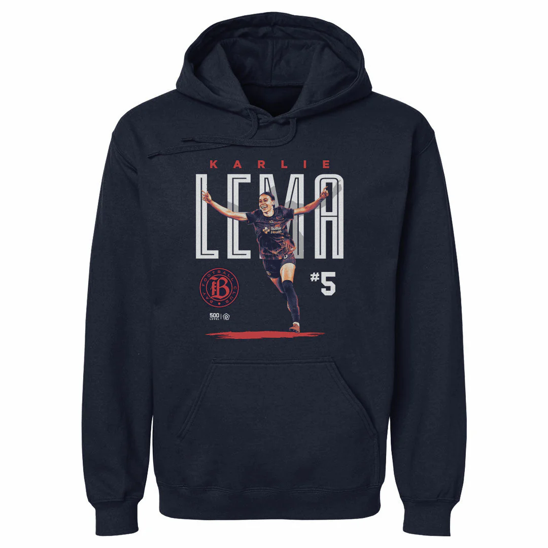 Unisex Bay FC Karlie Lema Bitmap Hoodie