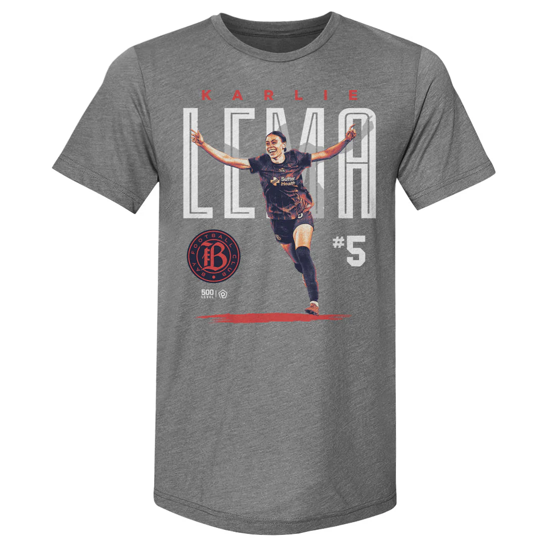 Unisex Bay FC Karlie Lema Bitmap Premium Tee - Image 2