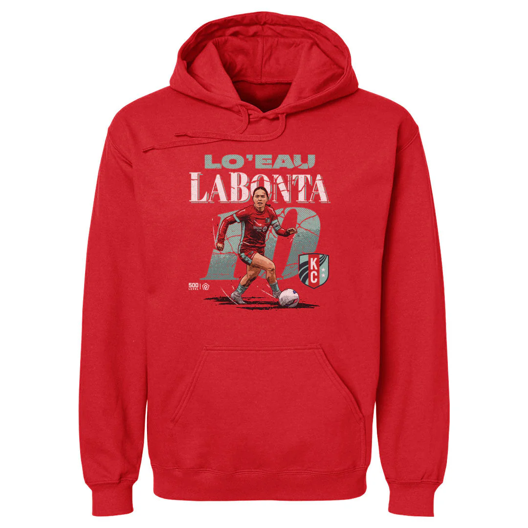 Unisex KC Current Lo'eau LaBonta Cracked Number Hoodie