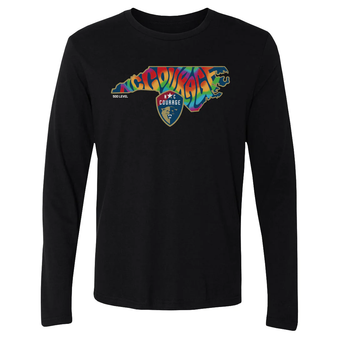 Unisex NC Courage 2026 Pride Long Sleeve Tee