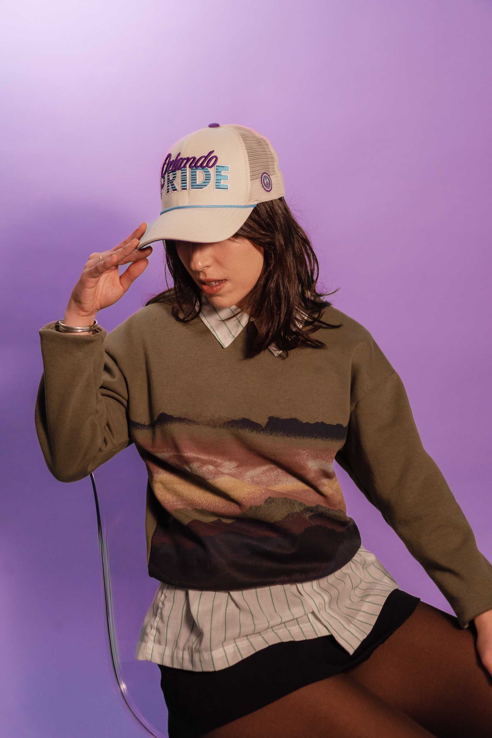 Orlando Pride Driver Hat - Image 5