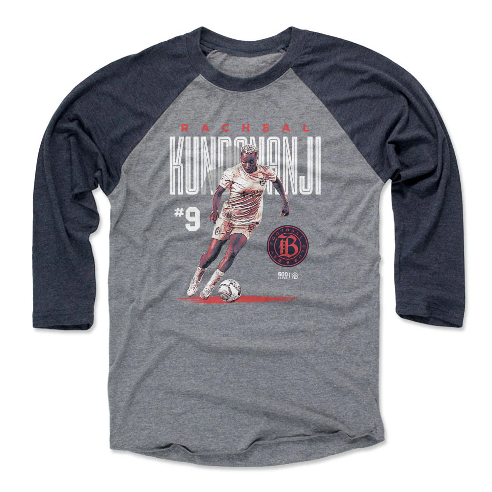 Unisex Bay FC Racheal Kundananji Bitmap Raglan