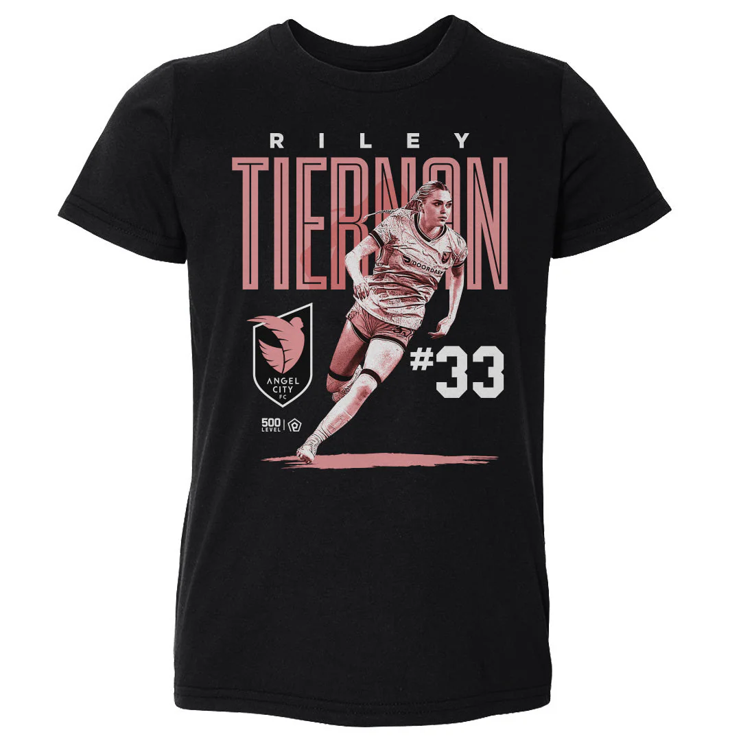 Toddler Angel City FC Riley Tiernan Bitmap Tee