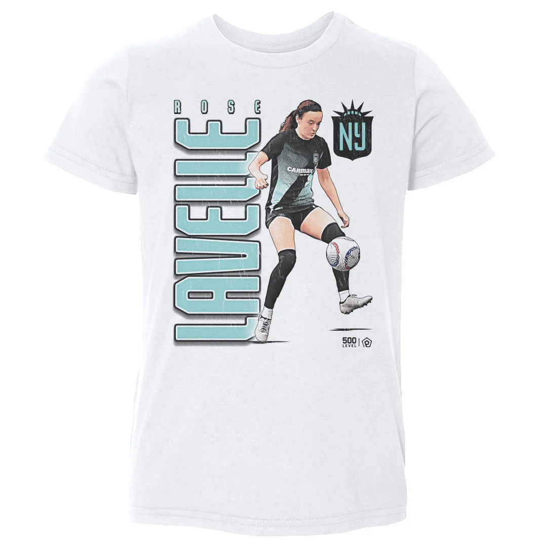 Toddler NJ/NY Gotham FC Rose Lavelle Retro Tee - Image 2