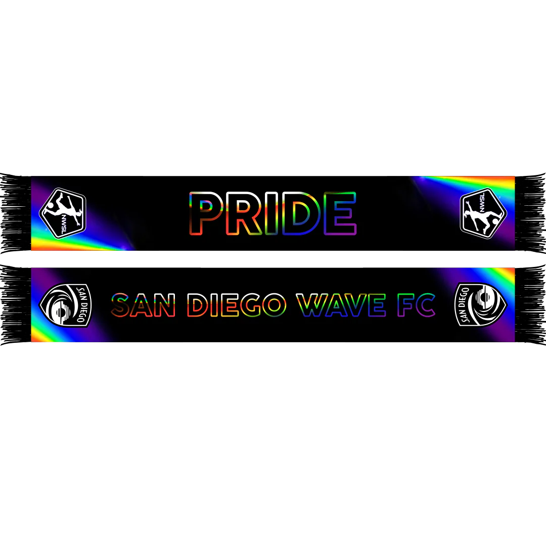 San Diego Wave FC 2025 Pride Scarf