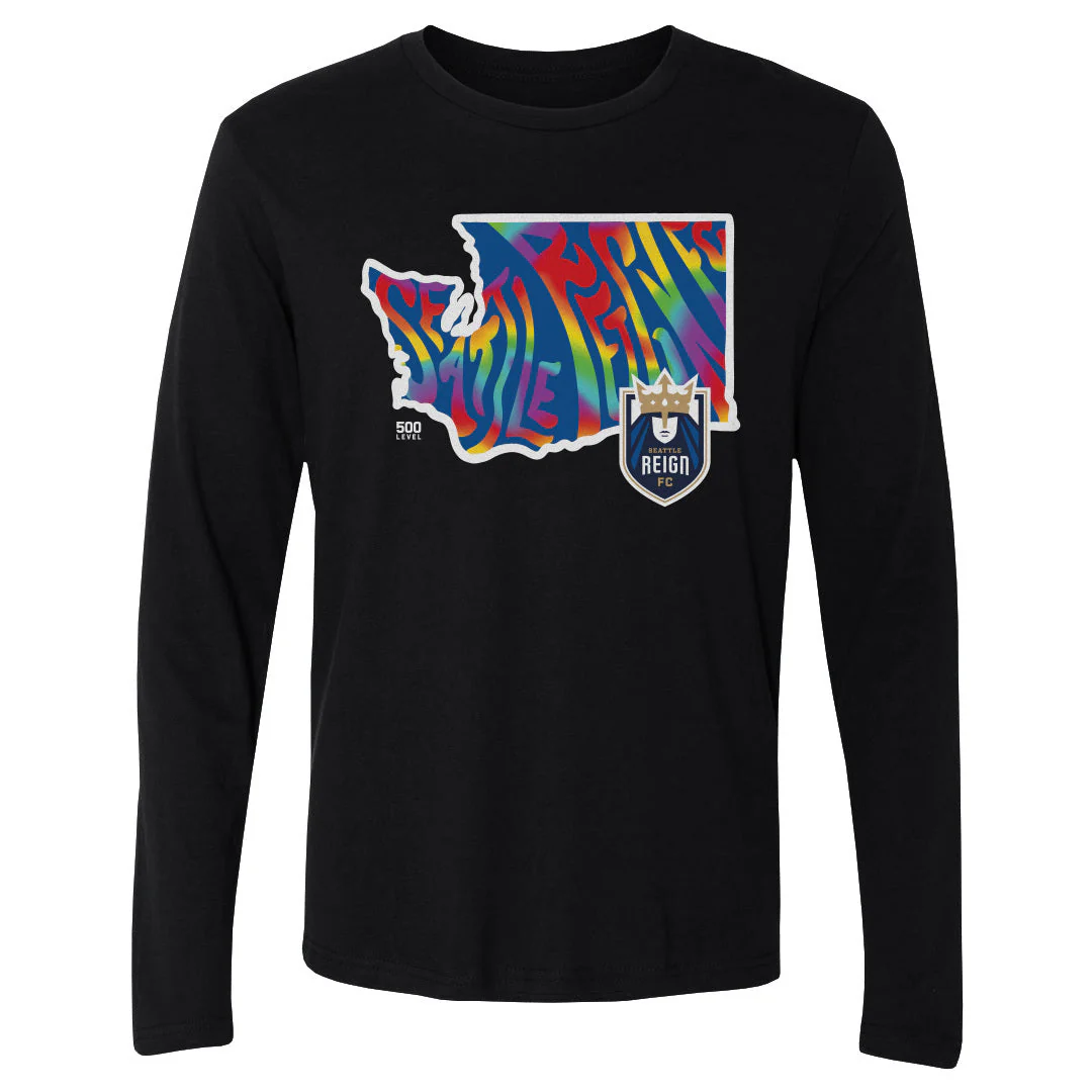 Unisex Seattle Reign FC 2026 Pride Long Sleeve Tee
