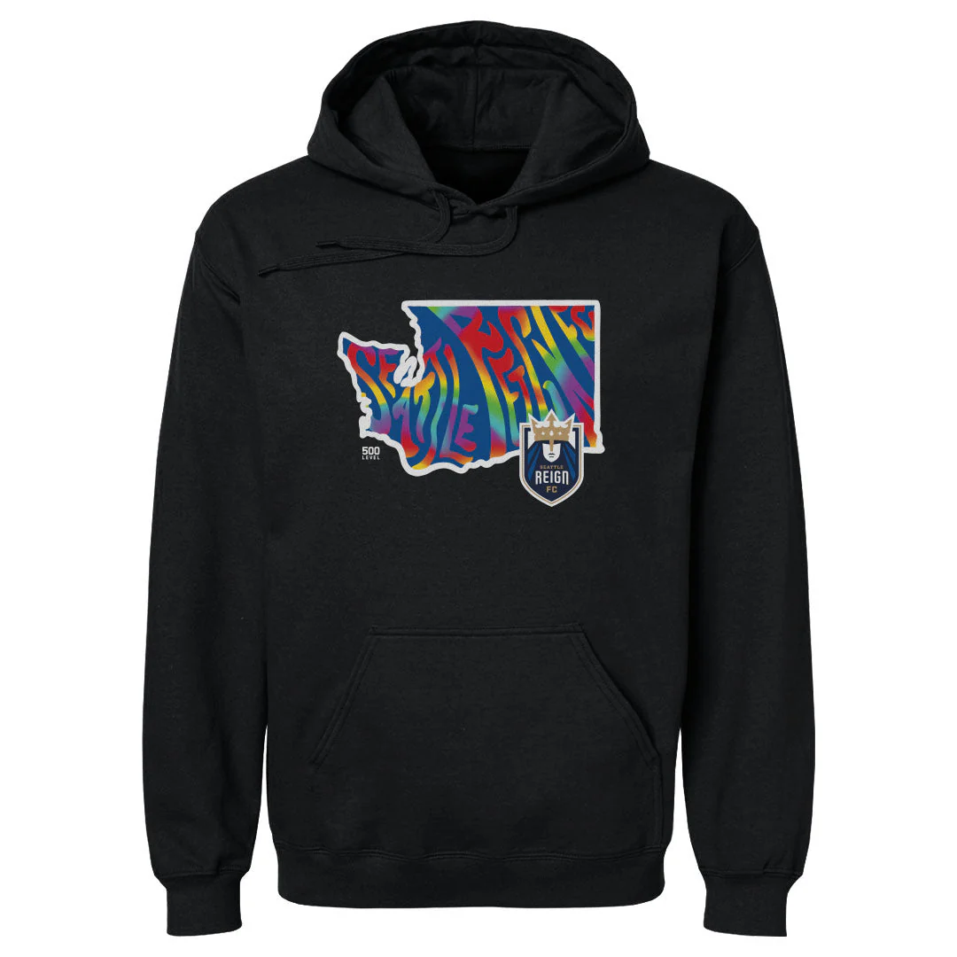 Unisex Seattle Reign FC 2026 Pride Hoodie