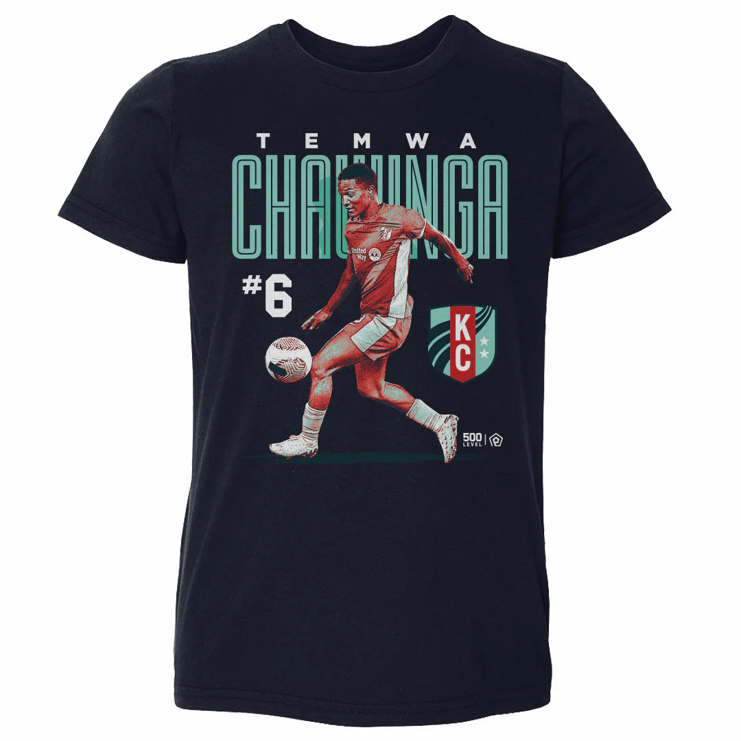 Toddler KC Current Temwa Chawinga Bitmap Tee