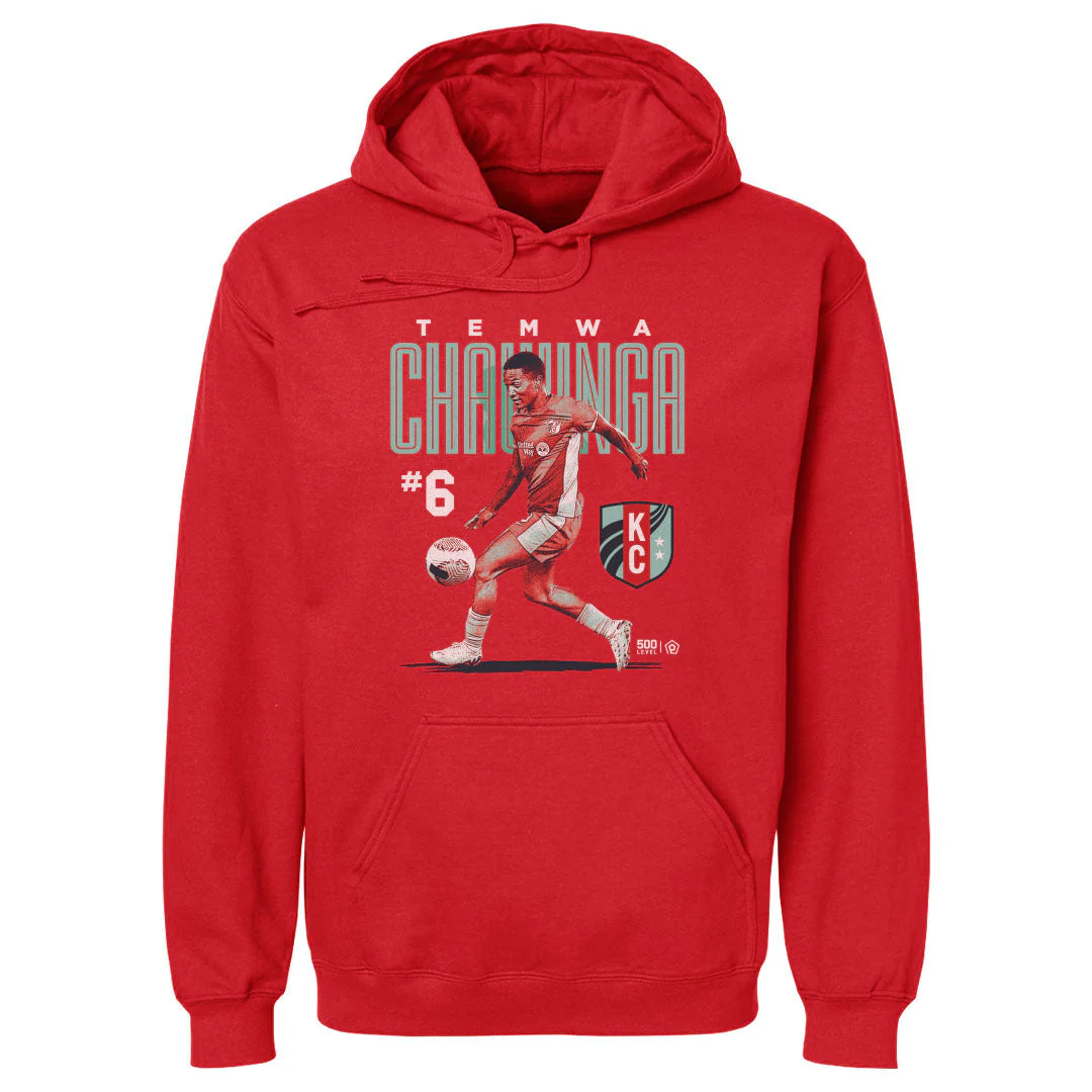 Unisex KC Current Temwa Chawinga Bitmap Hoodie