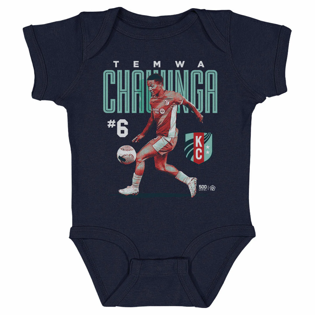 Infant KC Current Temwa Chawinga Bitmap Onesie