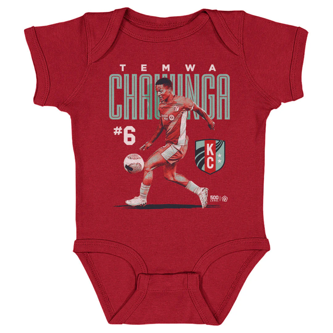 Infant KC Current Temwa Chawinga Bitmap Onesie - Image 2