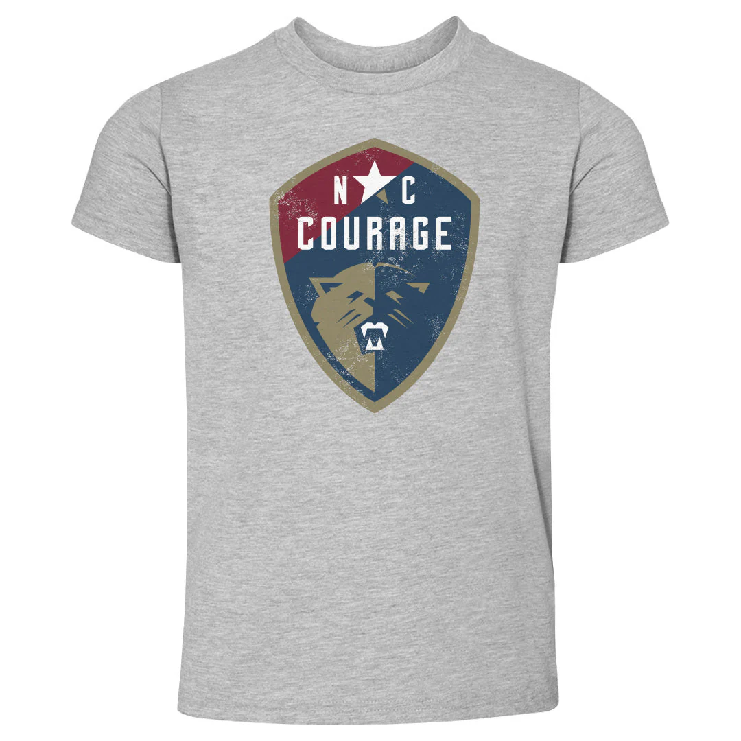 Toddler NC Courage Vintage Primary Logo Tee