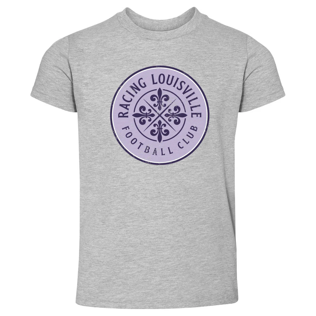 Toddler Racing Louisville Black Vintage Primary Logo Tee - Image 2
