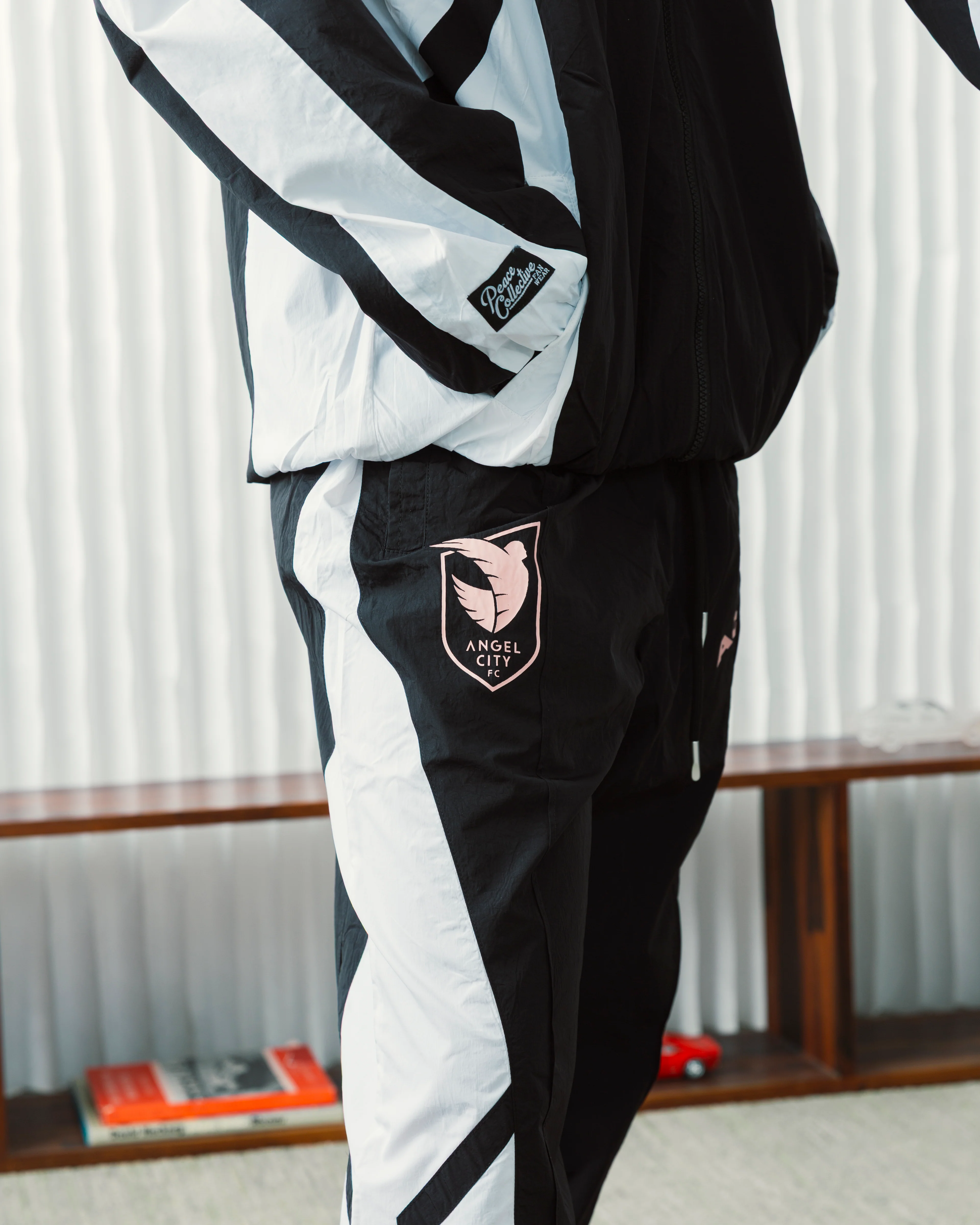 Unisex Angel City FC Color Block Track Pants - Image 5