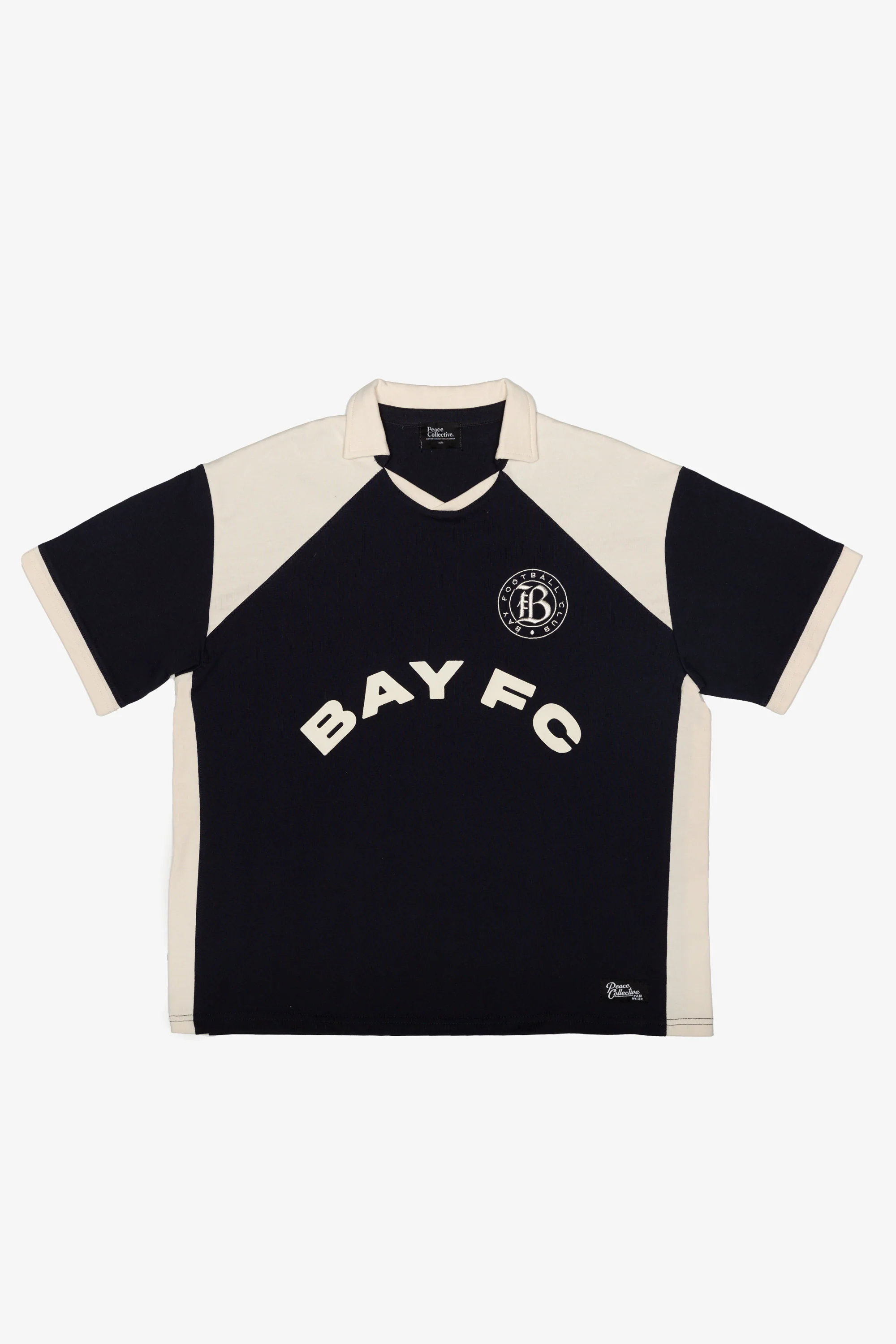 Unisex Bay FC Color Block Collared Tee