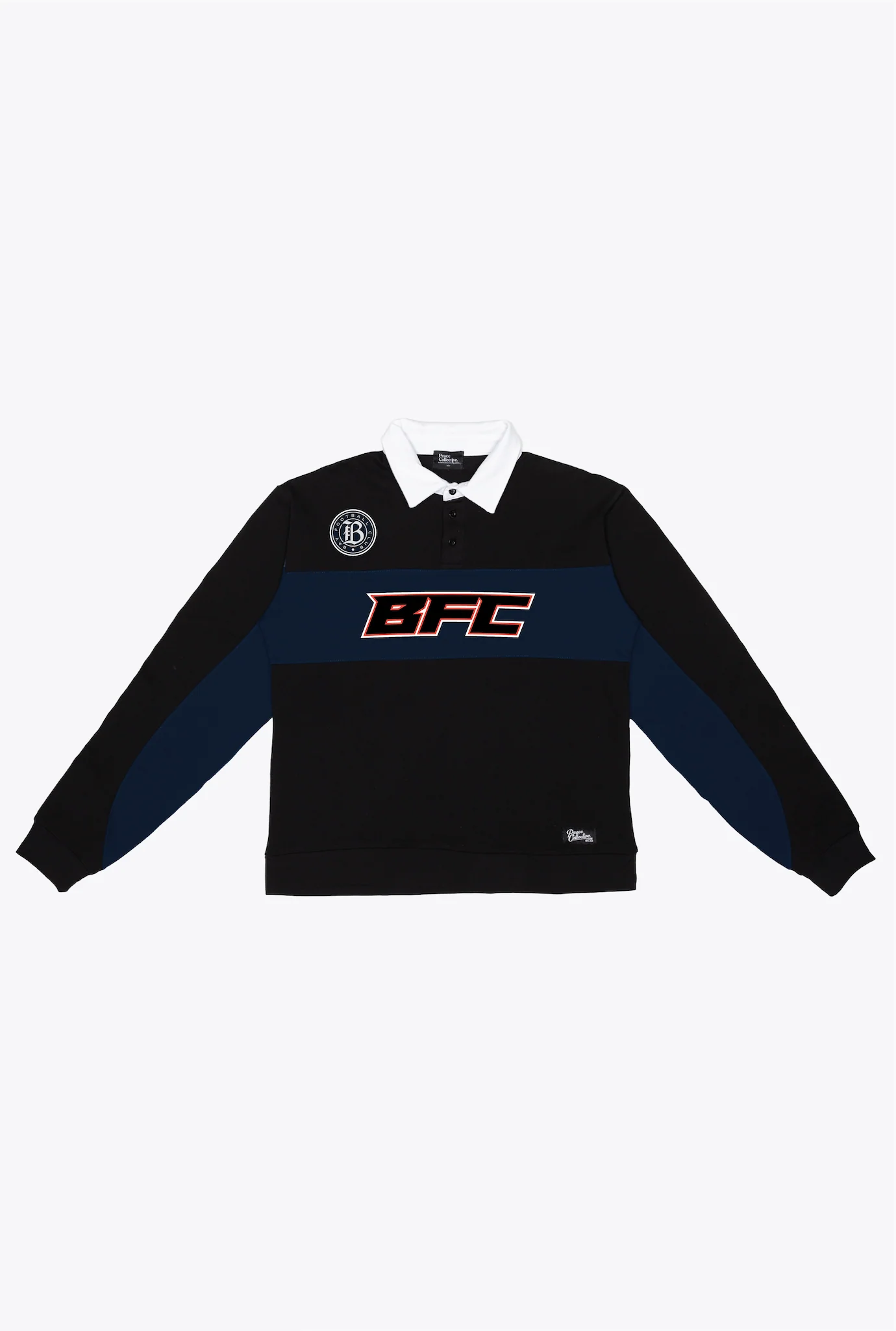 Unisex Bay FC Oversized Long Sleeve Rugby Sweater