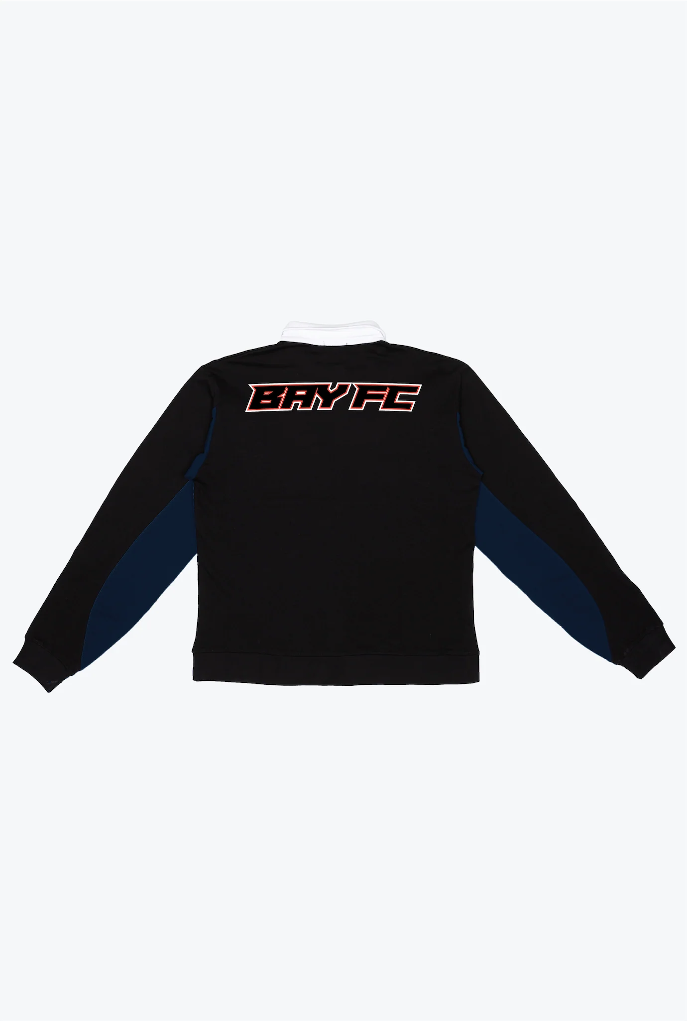 Unisex Bay FC Oversized Long Sleeve Rugby Sweater - Image 2