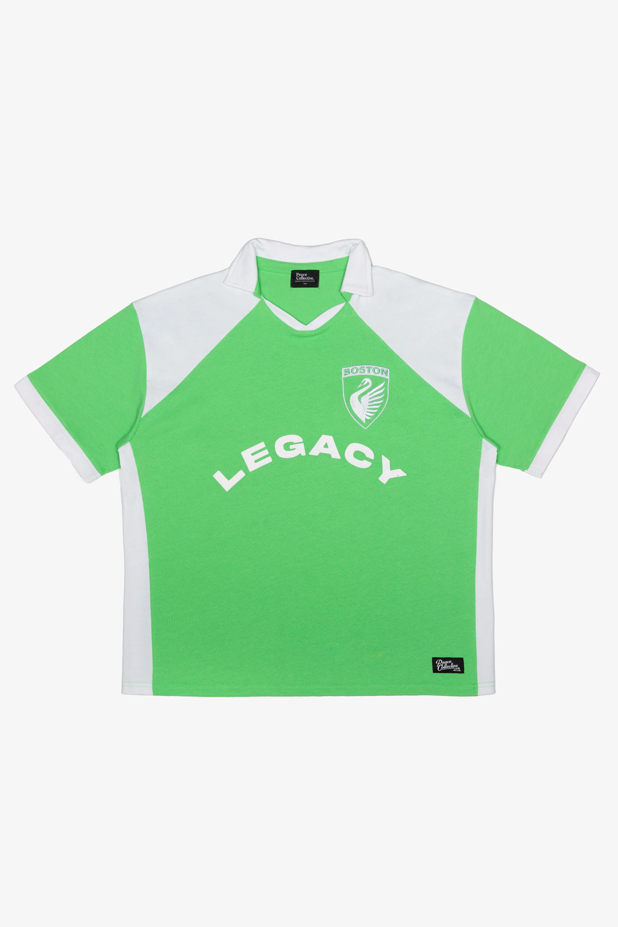 Unisex Boston Legacy FC Color Block Collared Tee