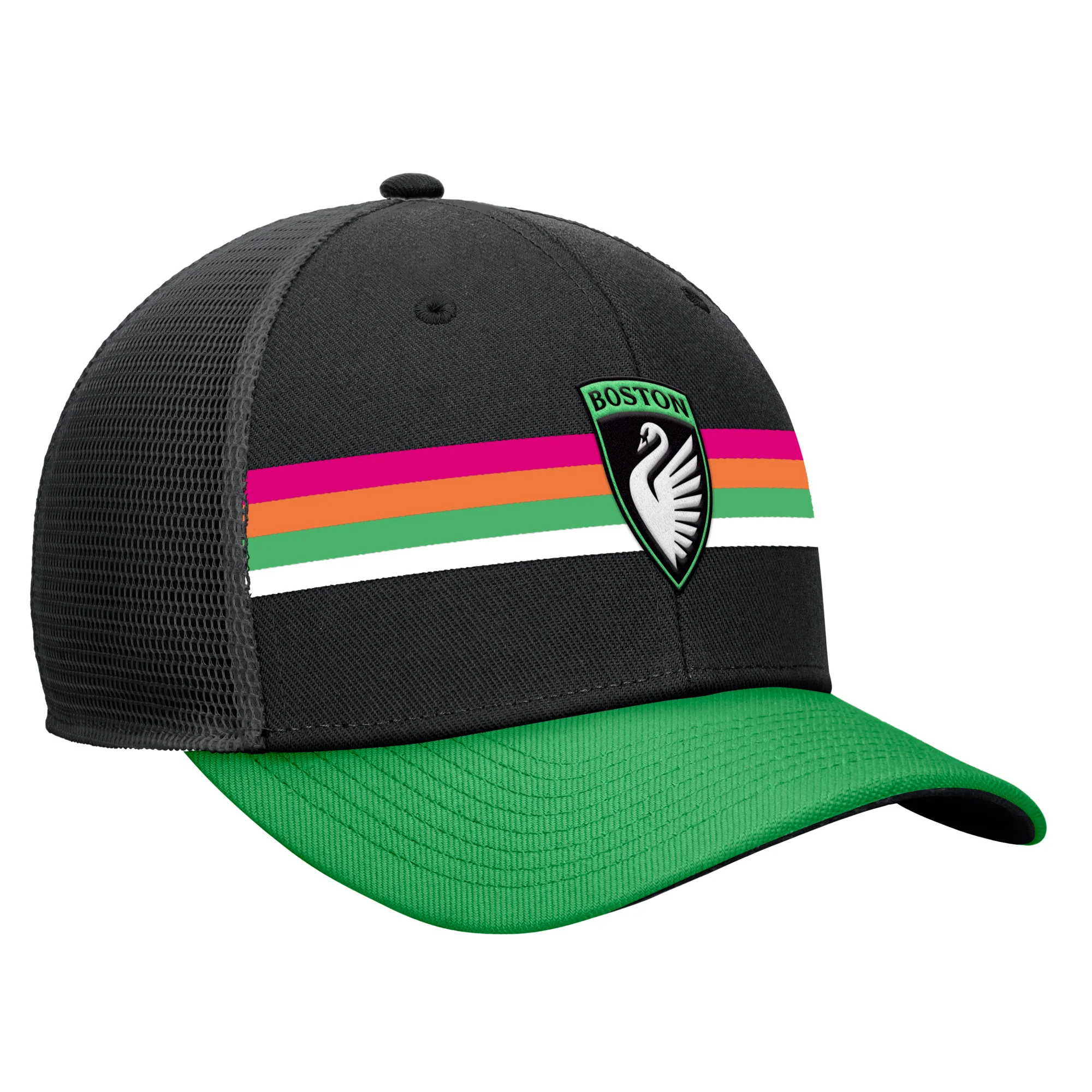 Unisex Boston Legacy FC Nike 2026 Rise Trucker Hat - Image 3