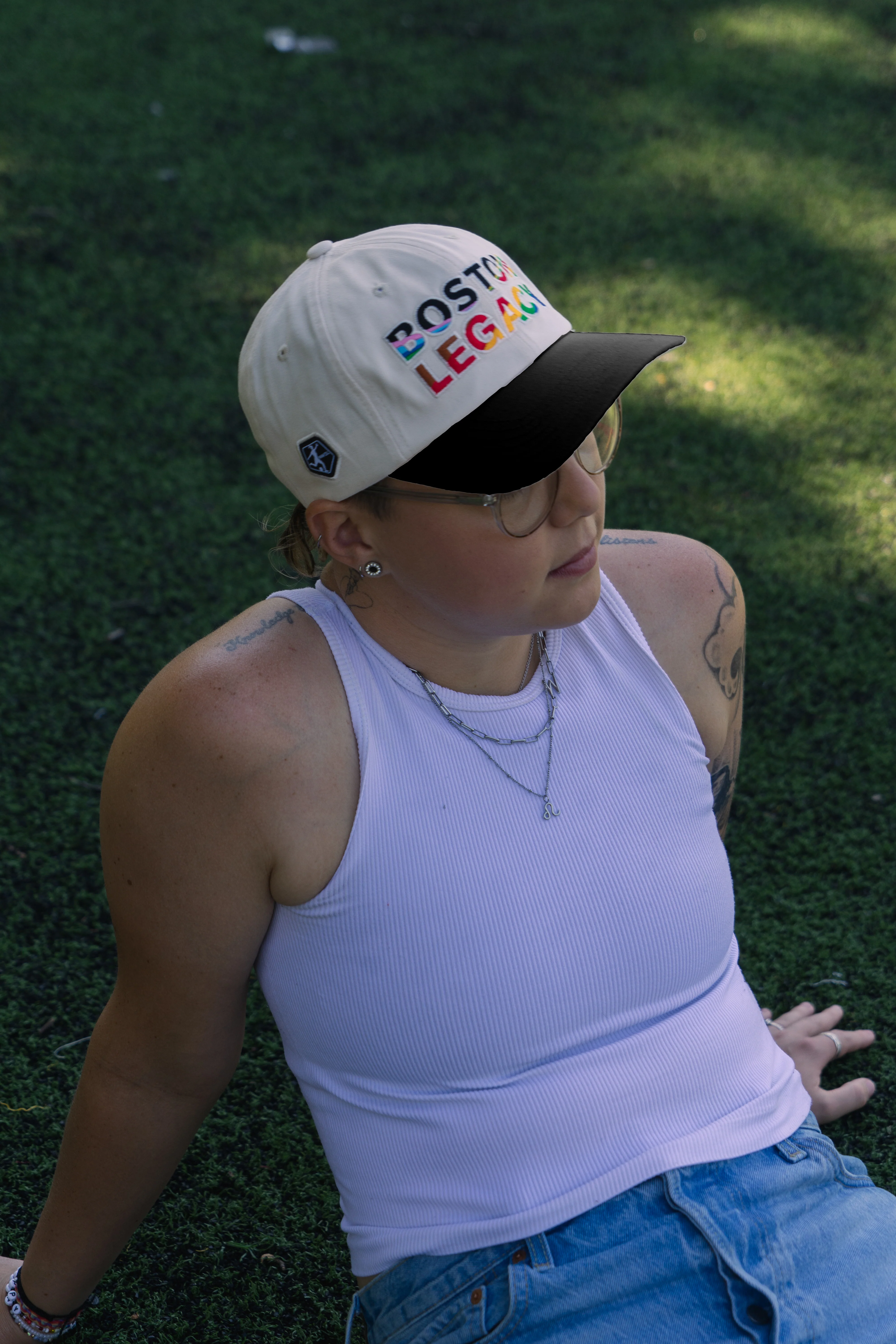 Unisex Boston Legacy FC Two-Toned Pride Hat - Image 6