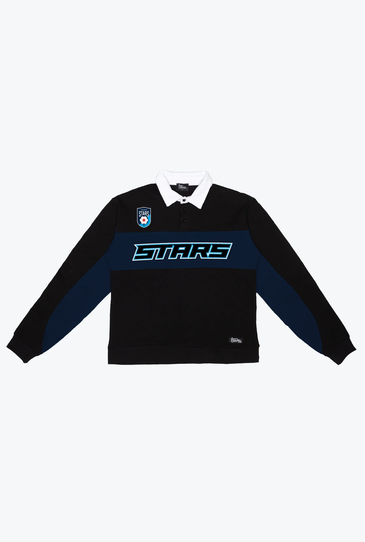 Unisex Chicago Stars FC Oversized Long Sleeve Rugby Sweater