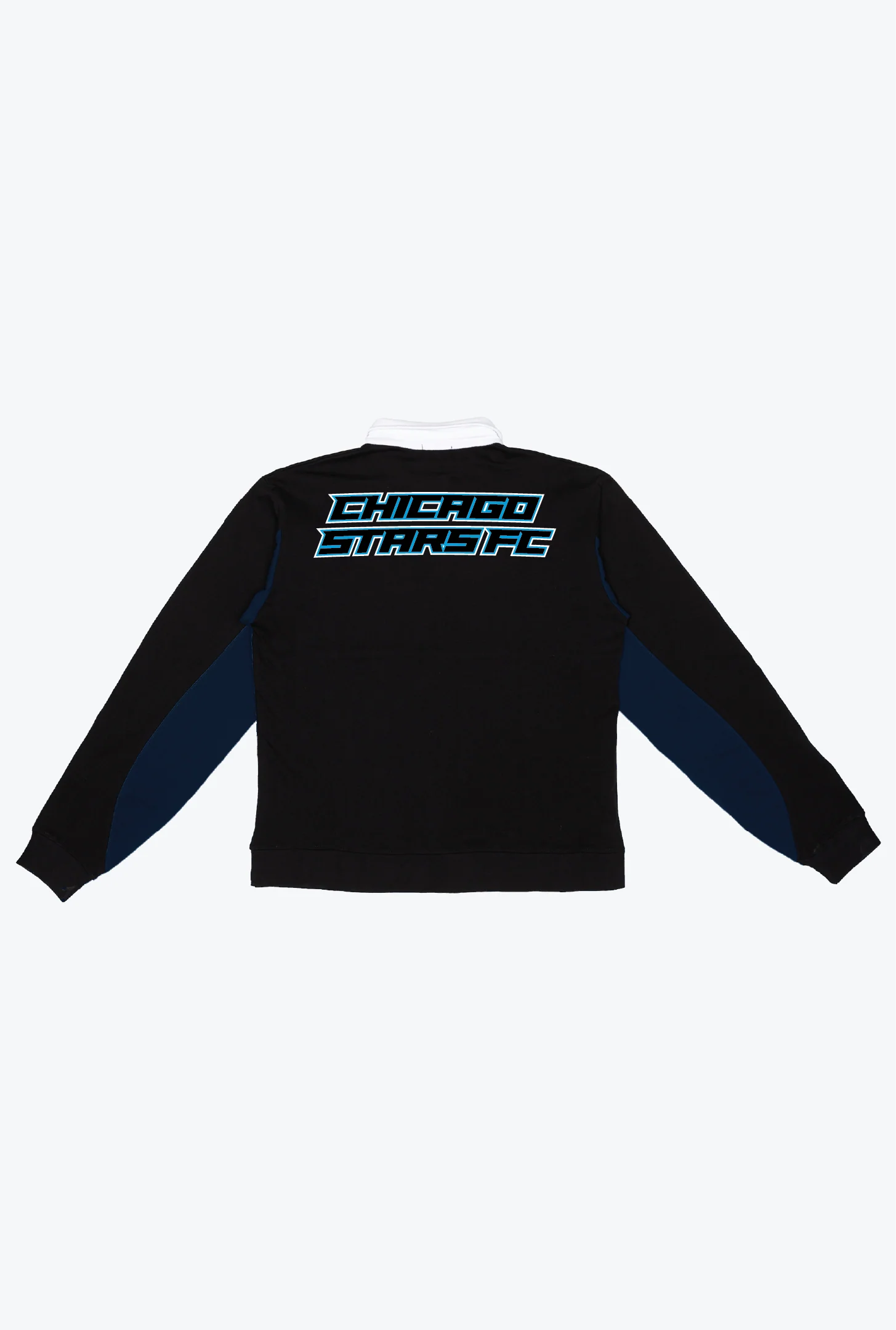 Unisex Chicago Stars FC Oversized Long Sleeve Rugby Sweater - Image 2