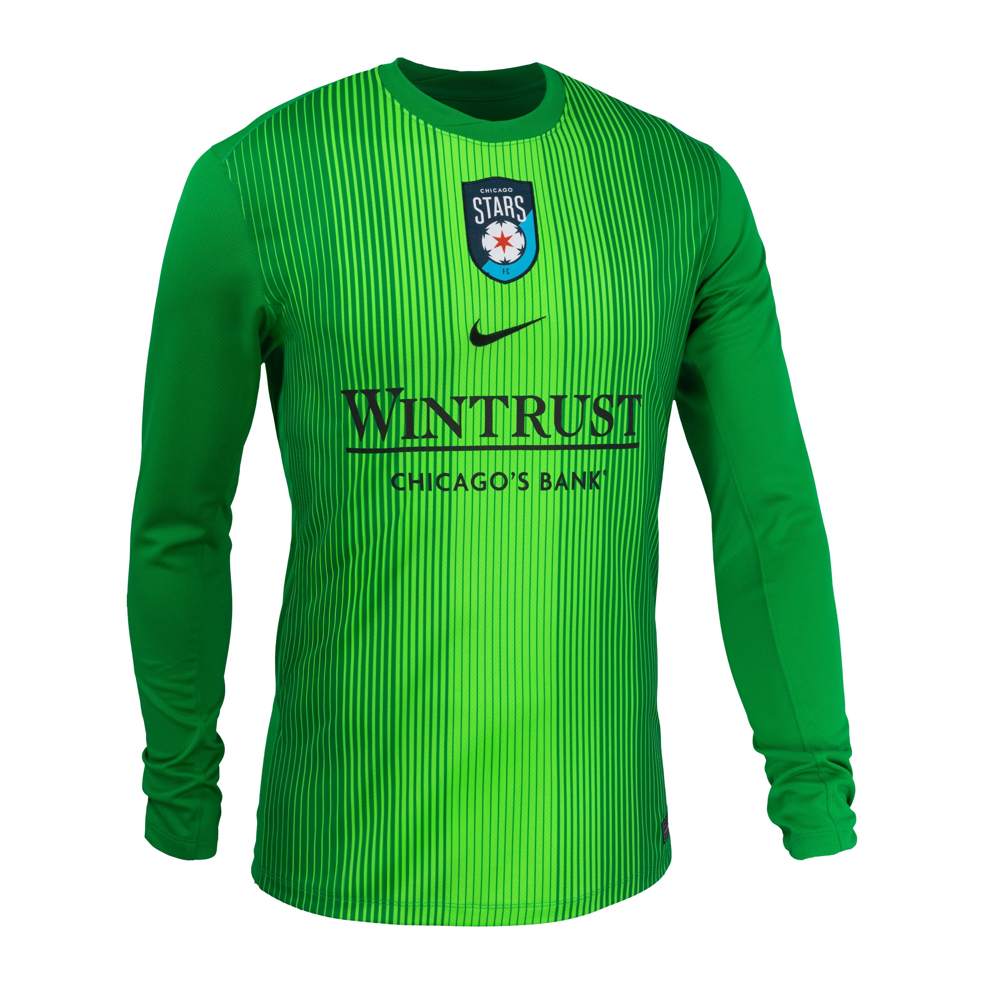 Unisex Chicago Stars Nike Green 2025 Replica Goalkeeper Jersey - Image 3