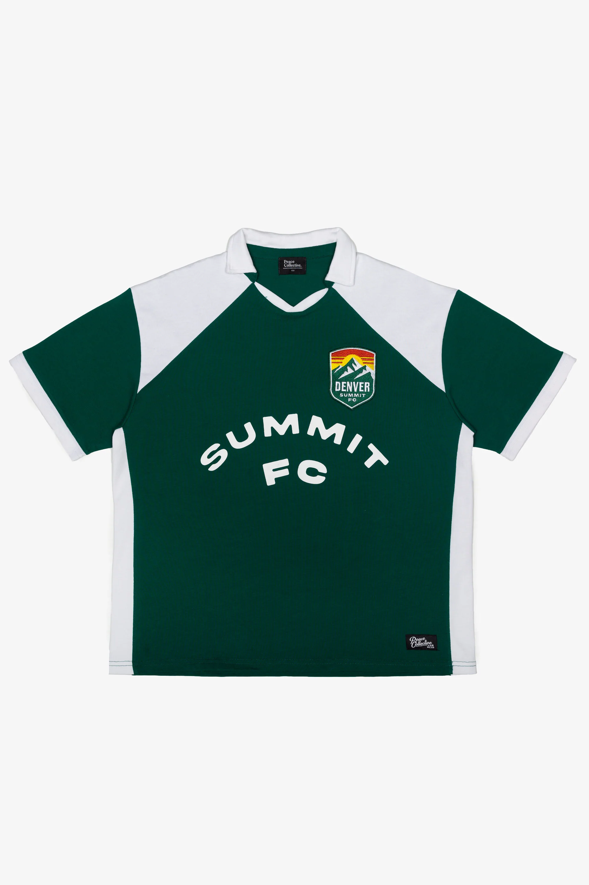 Unisex Denver Summit FC Color Block Collared Tee