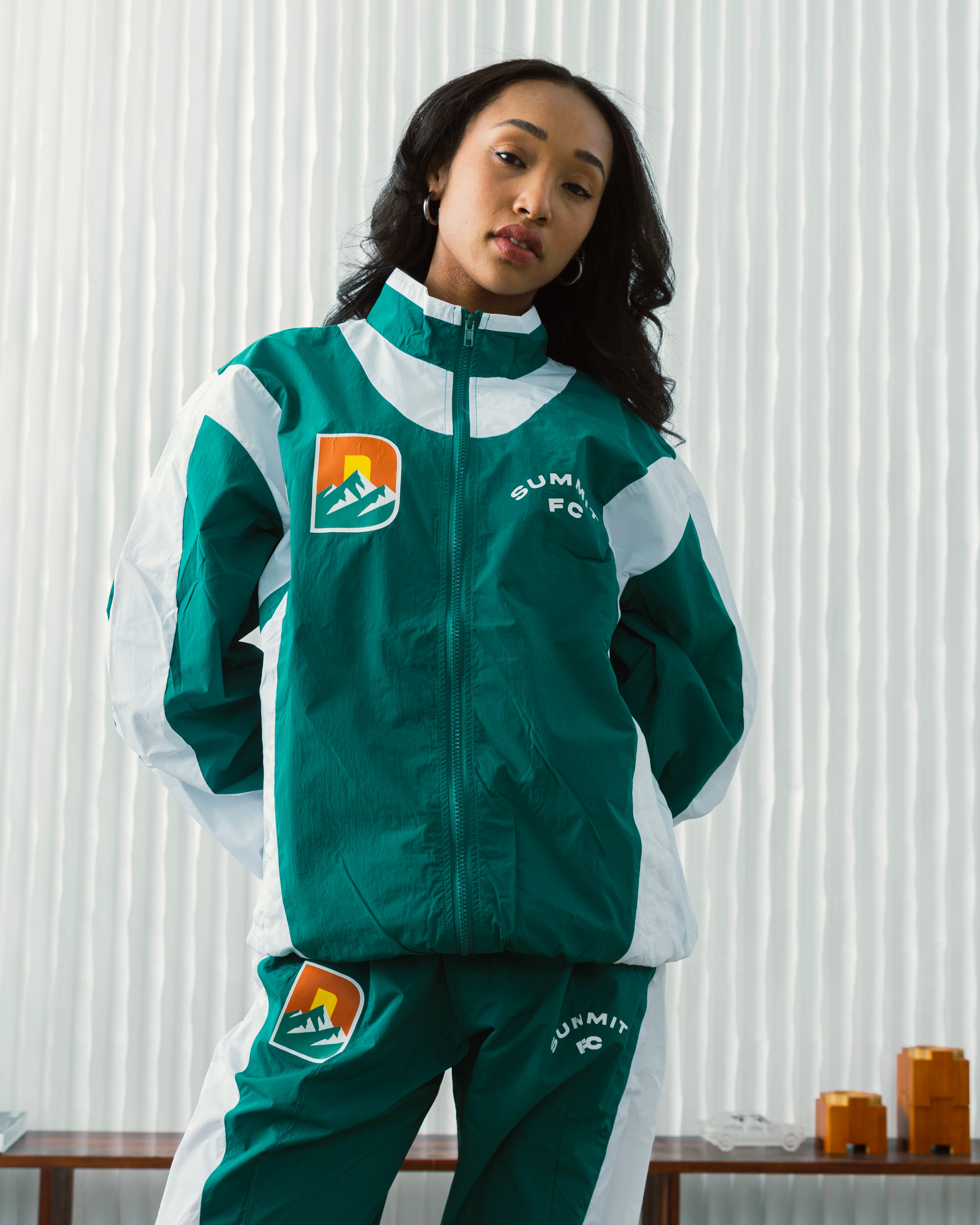 Unisex Denver Summit FC Color Block Track Jacket - Image 5