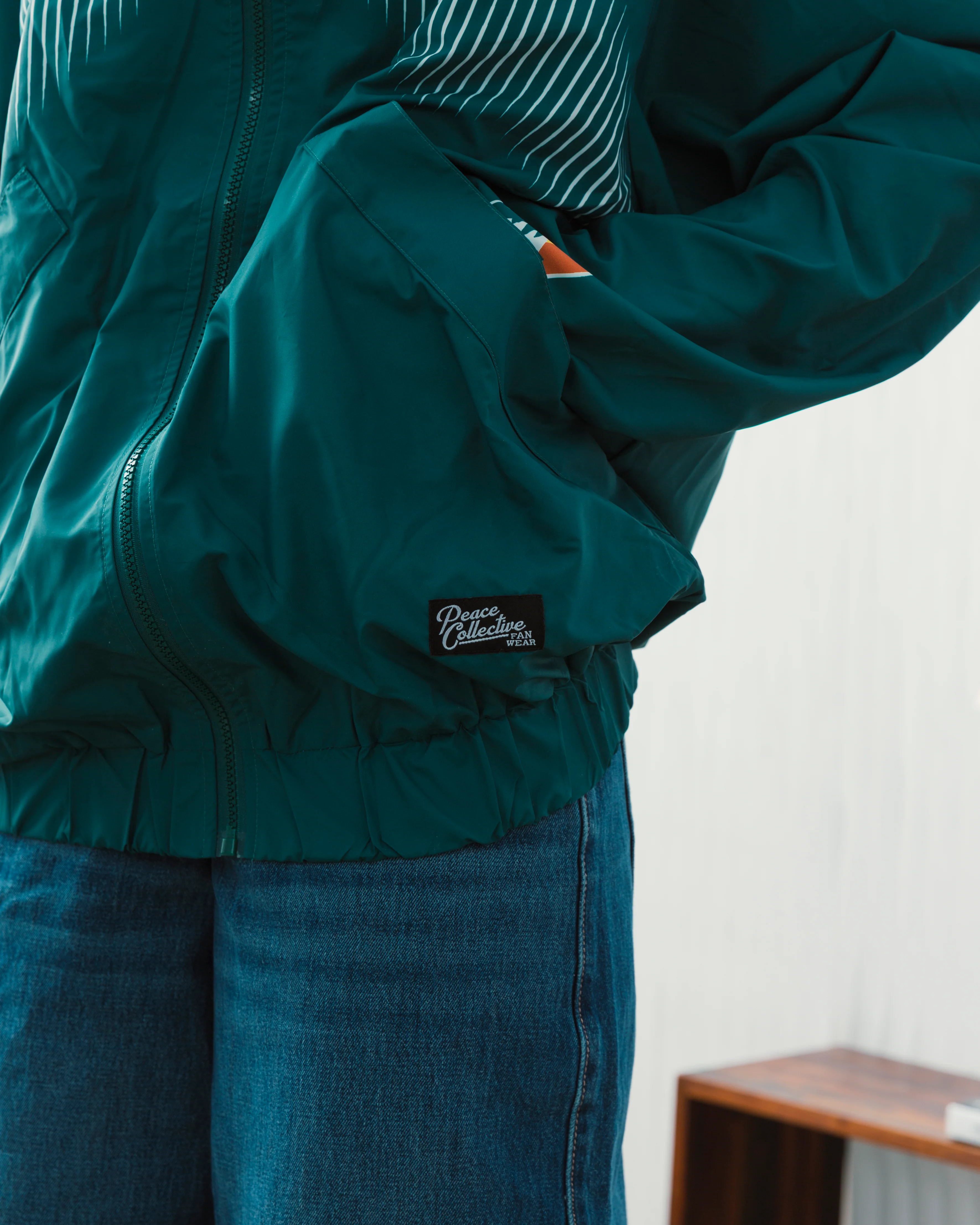 Unisex Denver Summit FC Emblem Nylon Jacket - Image 5