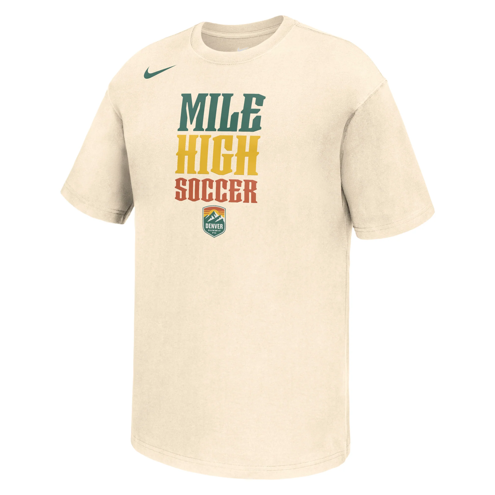 Unisex Denver Summit FC Nike 2026 Max 90 Mile High Soccer Tee