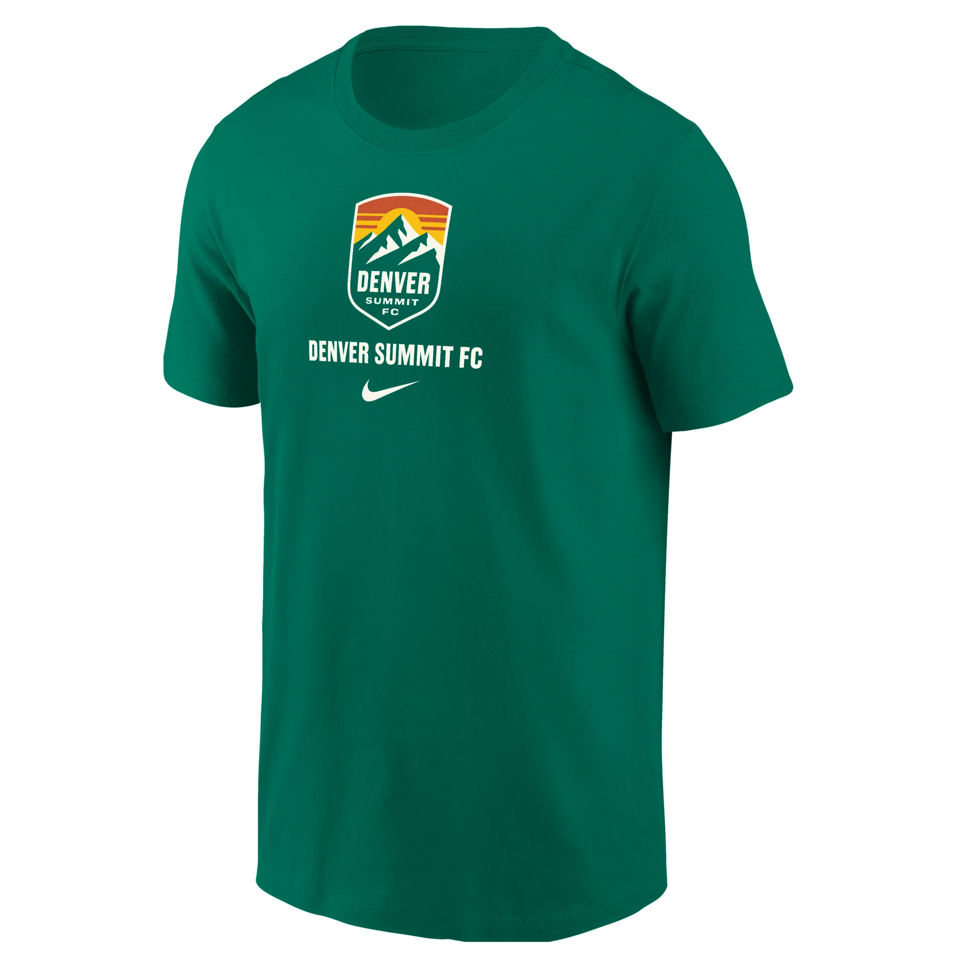 Unisex Denver Summit FC Nike 2026 Core Cotton Wordmark Tee