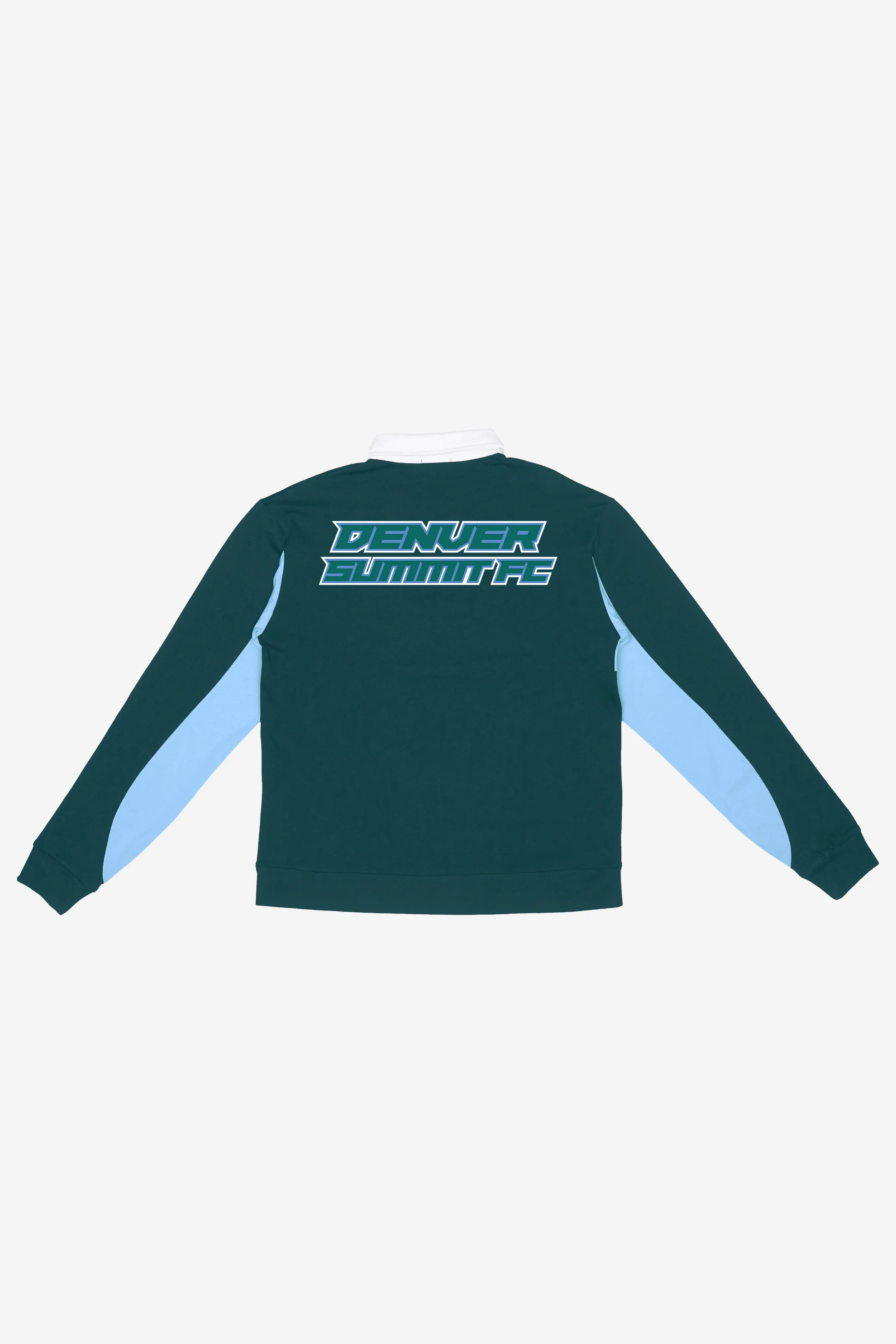 Unisex Denver Summit FC Oversized Long Sleeve Rugby Sweater - Image 2