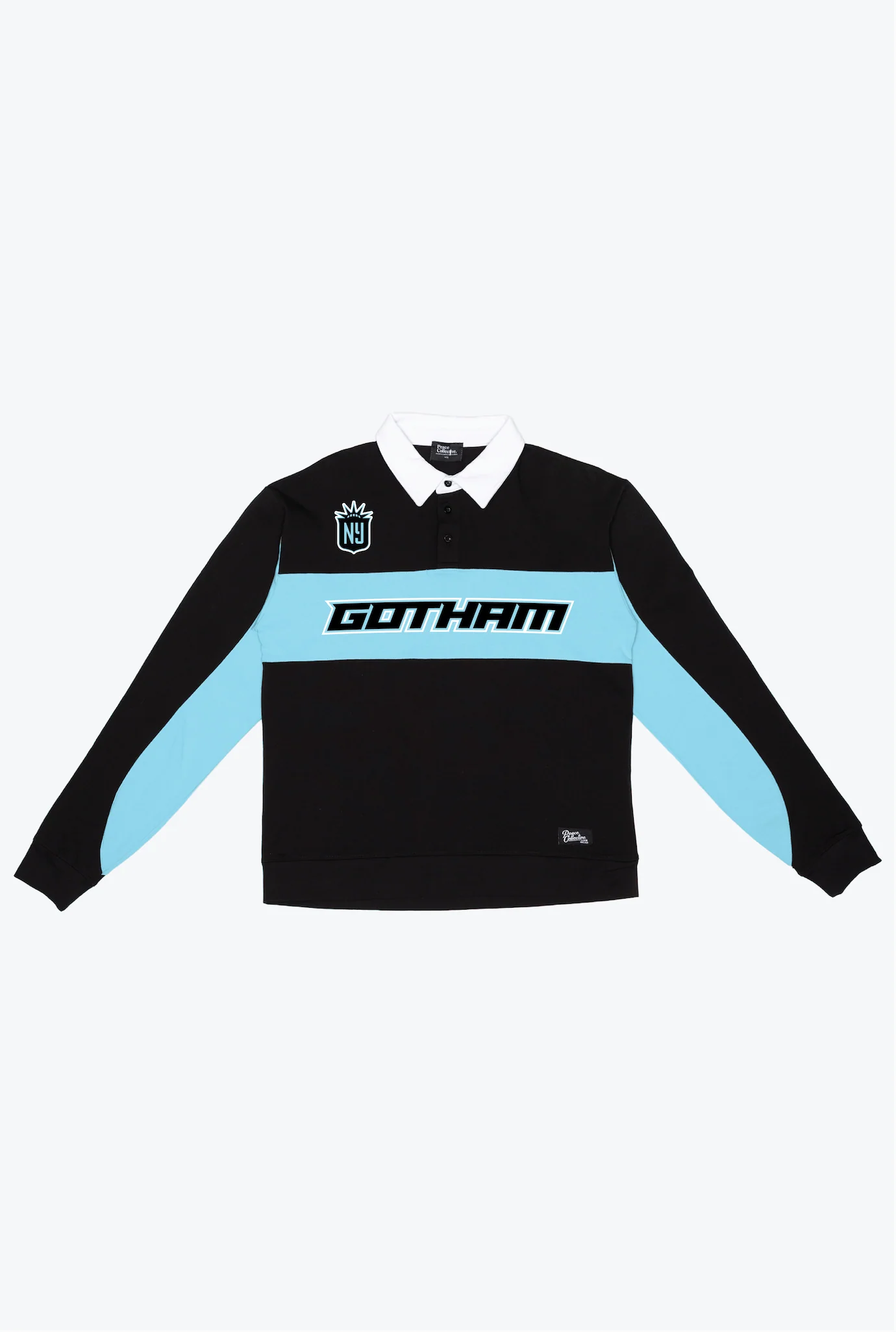 Unisex Gotham FC Oversized Long Sleeve Rugby Sweater