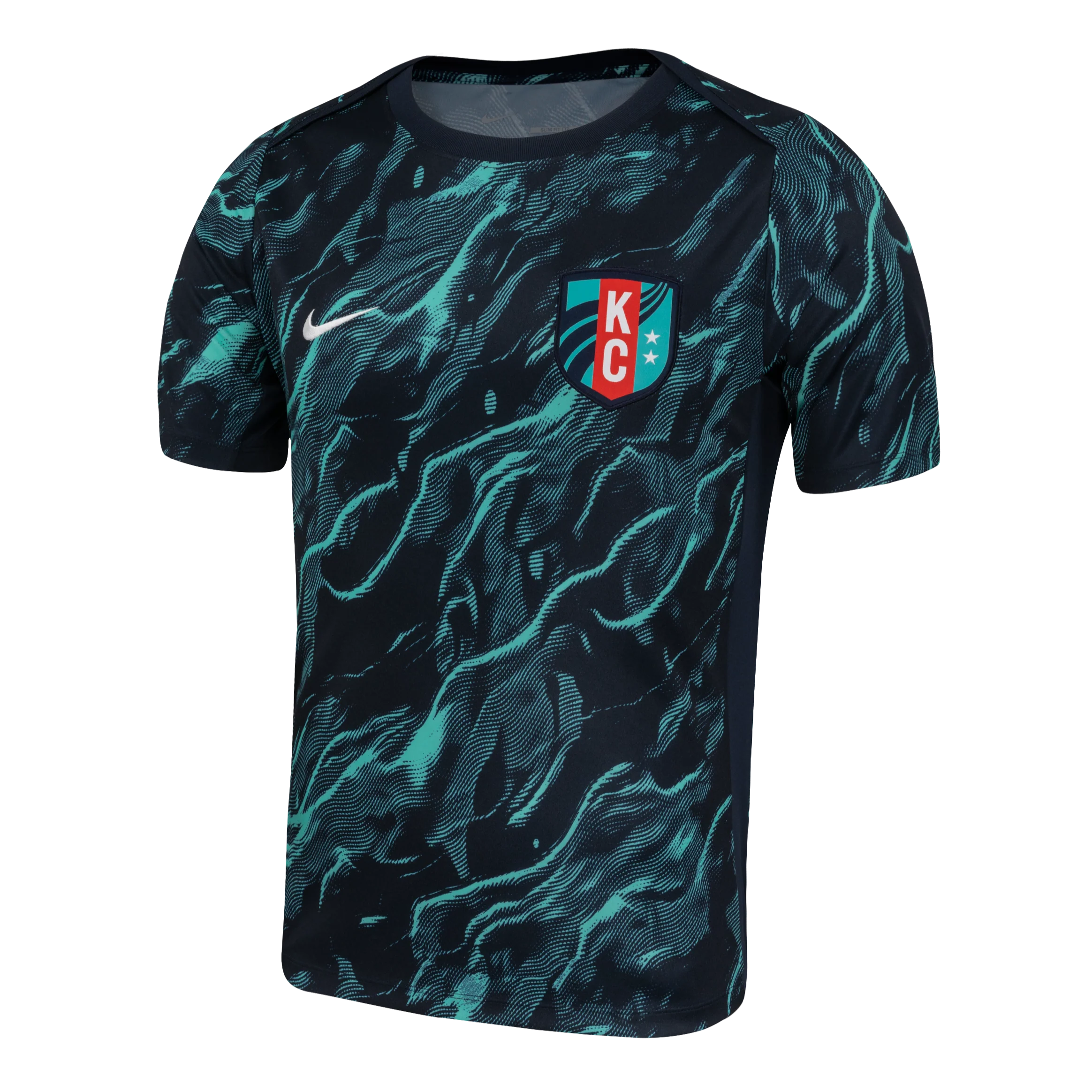 Unisex KC Current Nike Black 2025 Pre-Match Top