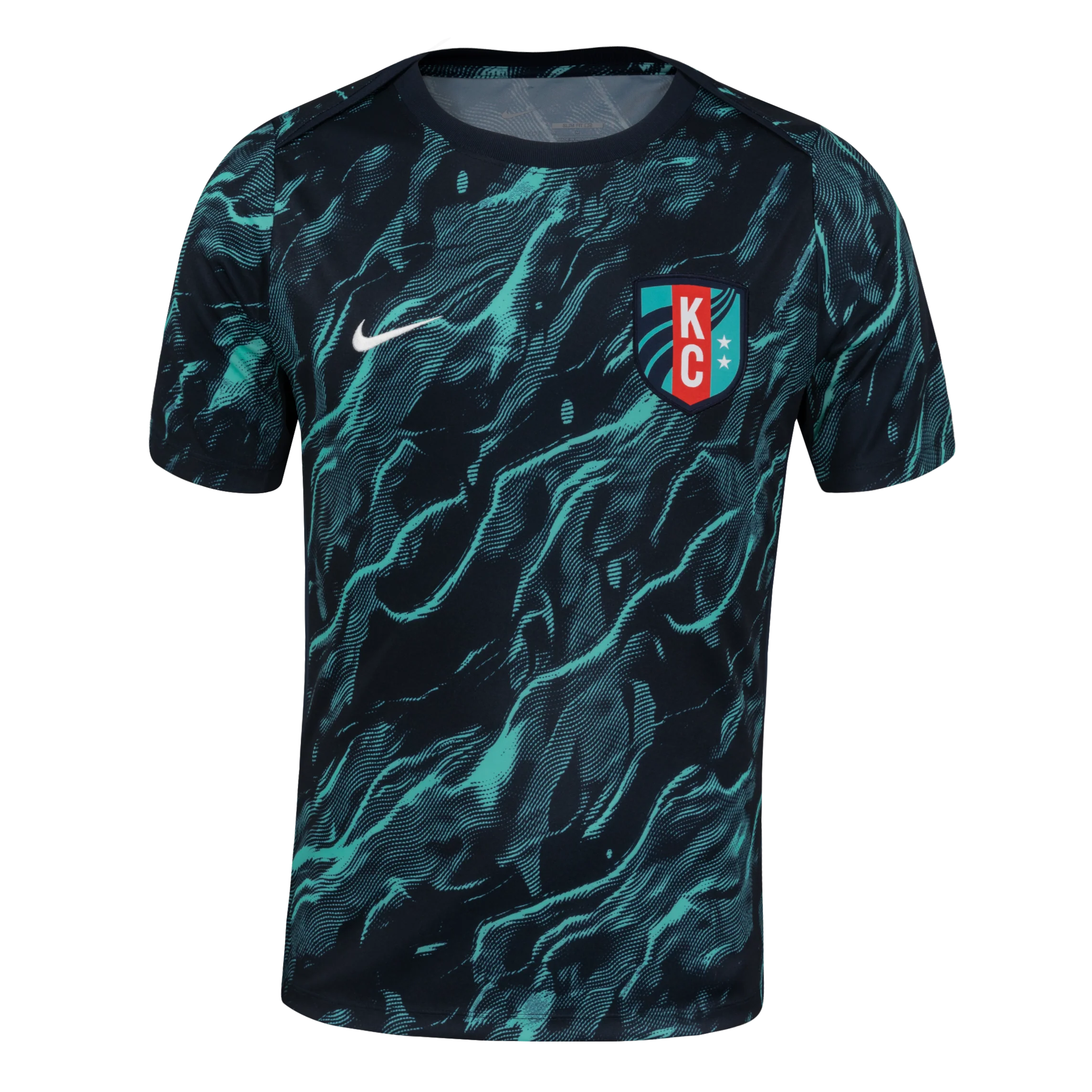 Unisex KC Current Nike Black 2025 Pre-Match Top - Image 3
