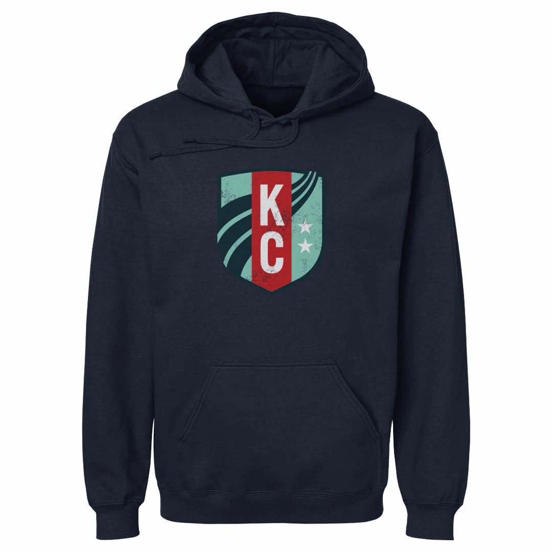 Unisex KC Current Vintage Primary Logo Hoodie - Image 2