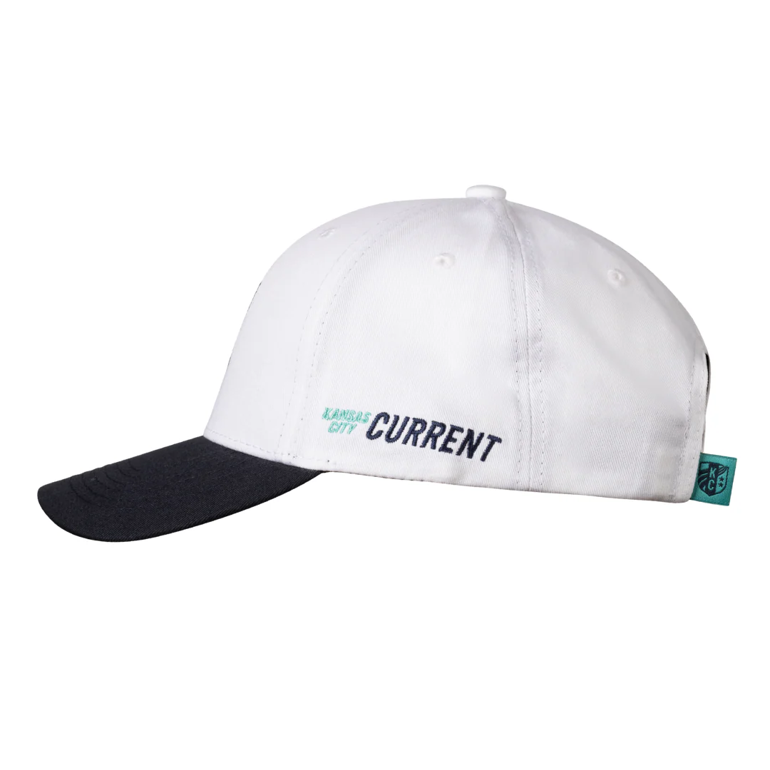 Unisex KC Current White Low Profile Hat - Image 2