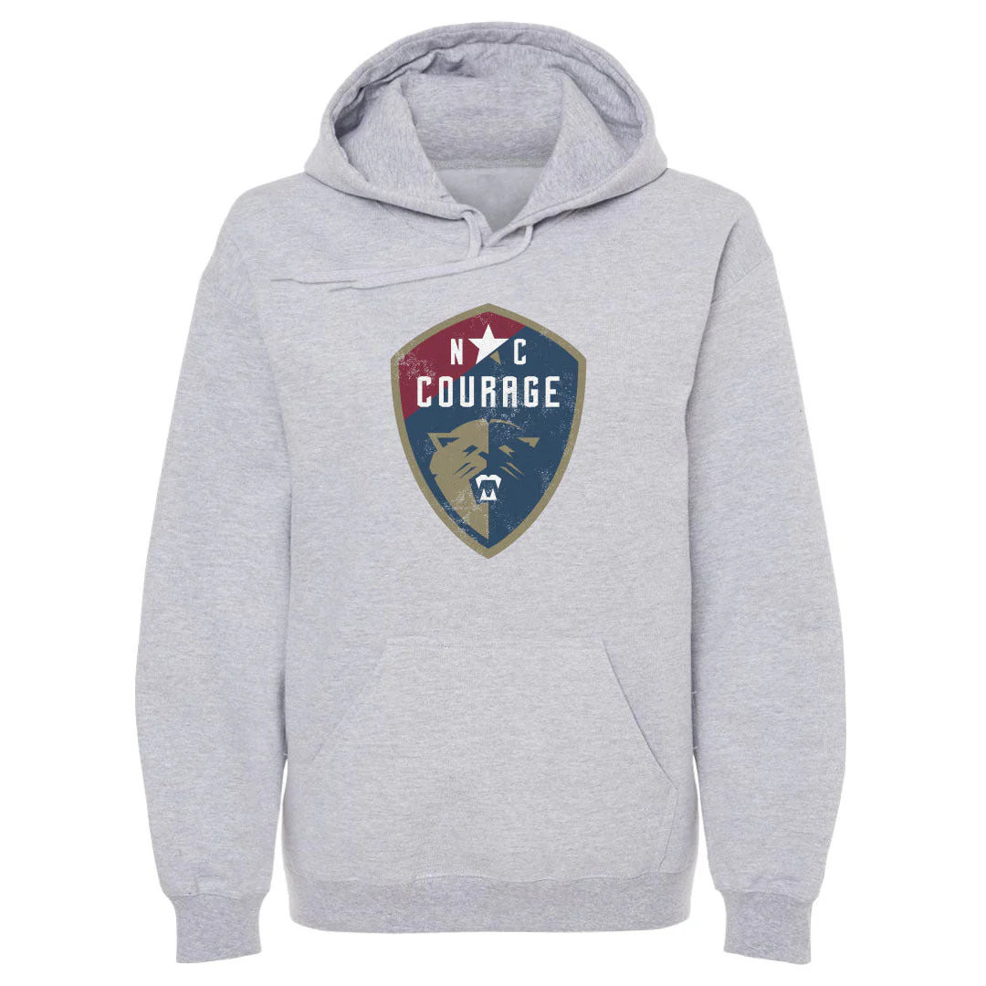 Unisex NC Courage Vintage Primary Logo Hoodie