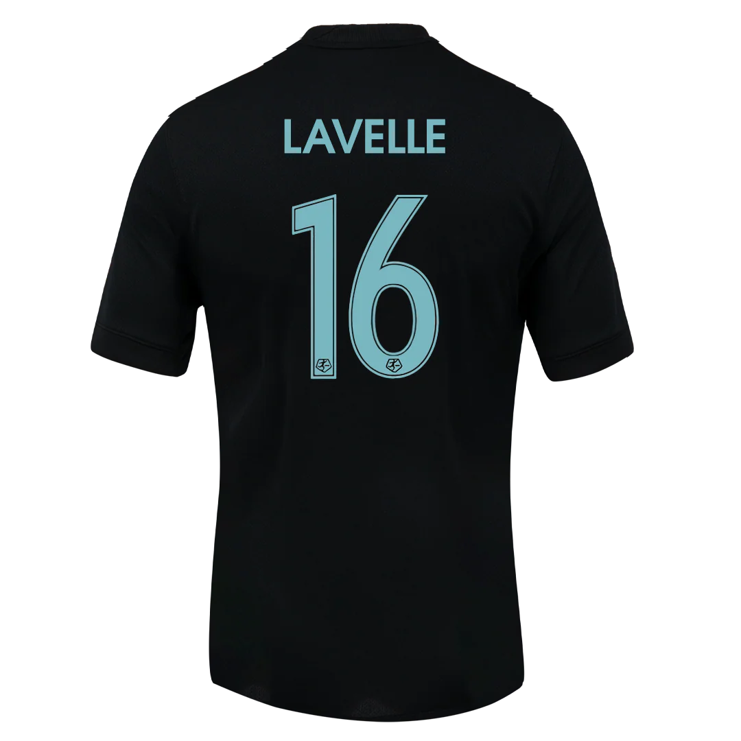 Unisex Gotham FC Nike Black 2025 Primary Replica Rose Lavelle Jersey