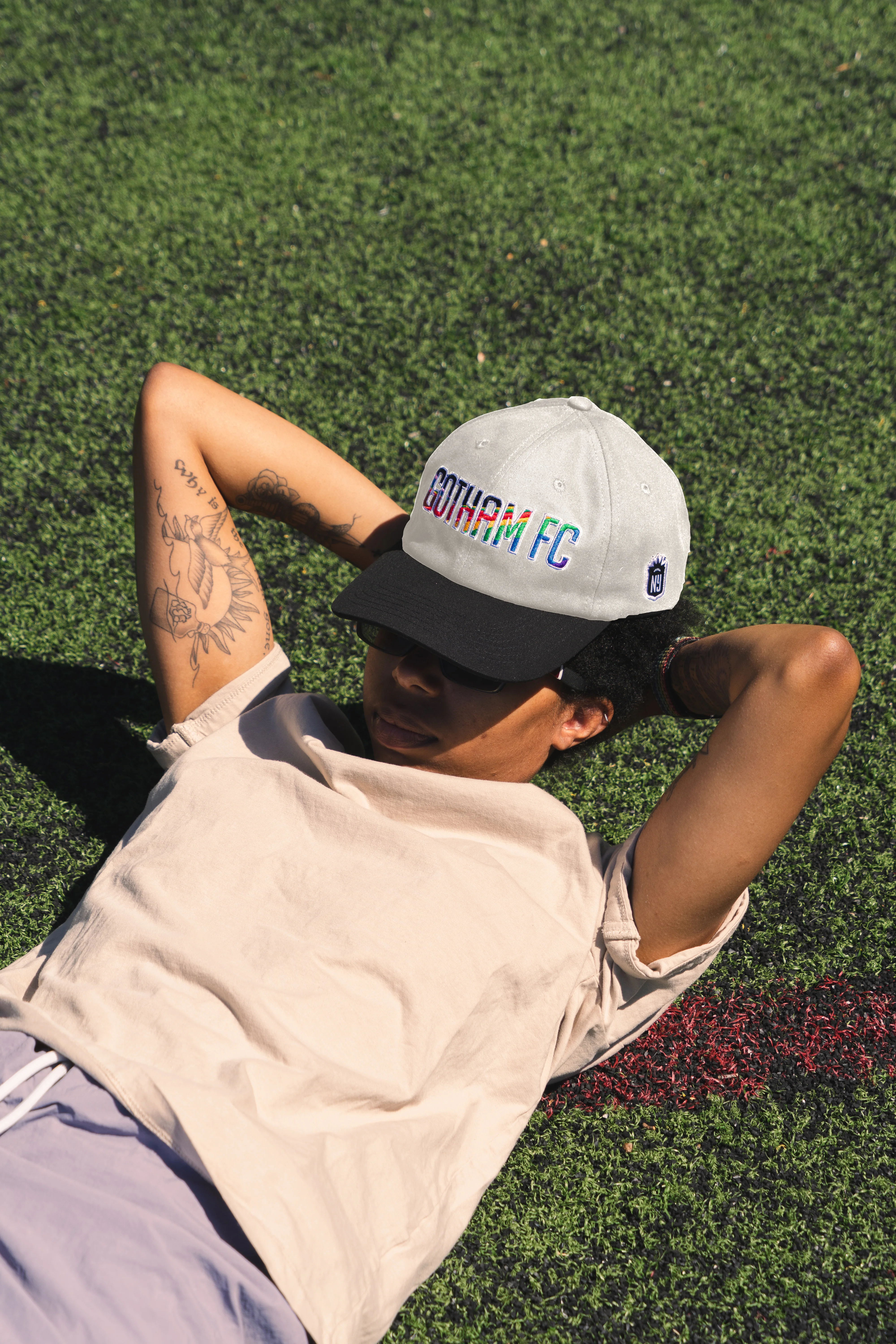 Unisex NJ/NY Gotham FC Two-Toned Pride Hat - Image 5