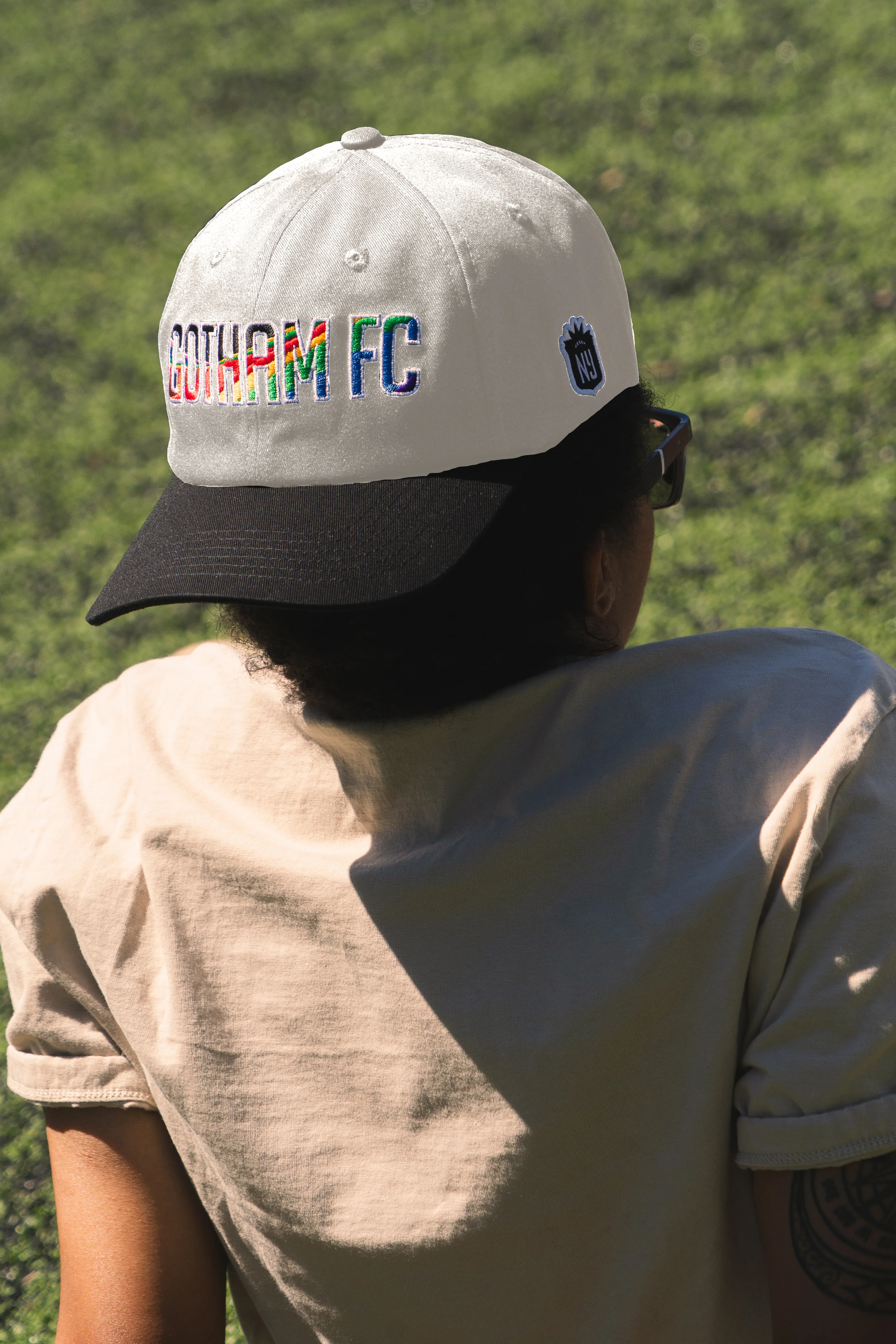 Unisex NJ/NY Gotham FC Two-Toned Pride Hat - Image 6