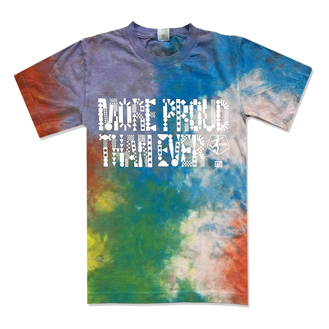 Unisex NWSL RE 2025 Pride More Proud Than Ever Tee