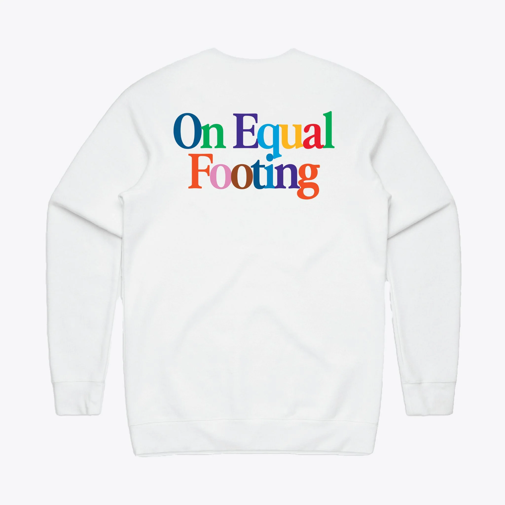 Unisex NWSL On Equal Footing White Vintage Crewneck - Image 4