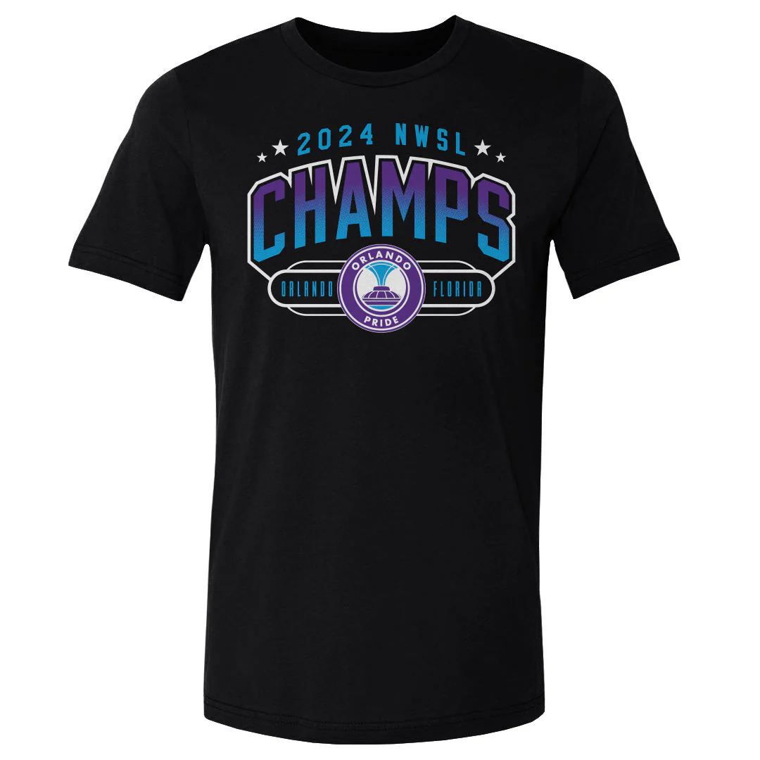 Unisex Orlando Pride 2024 NWSL Champions Tee