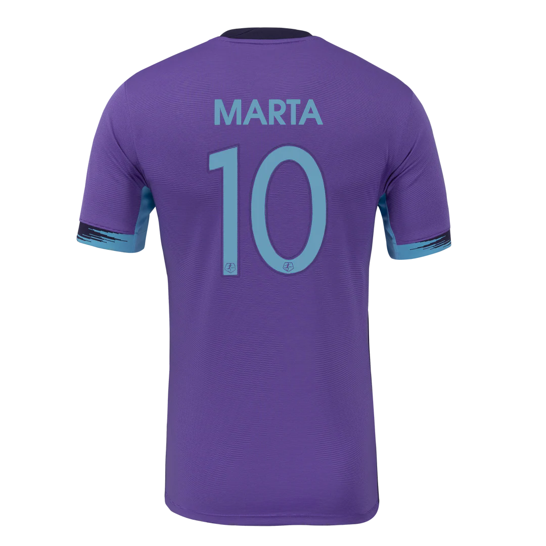 Unisex Orlando Pride Nike Decennial Purple Primary Replica Marta Jersey